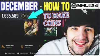 HOW TO MAKE COINS IN NHL 24 HUT FASTEST WAYS (DECEMBER)