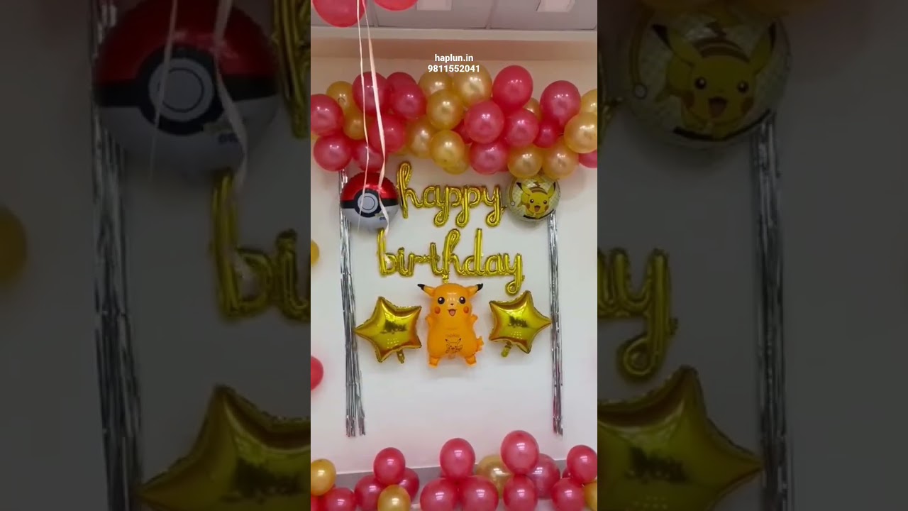 POKÉMON GO party ideas Pokémon Pokéball Birthday theme Party #decorations  #party #birthdays #DIY 