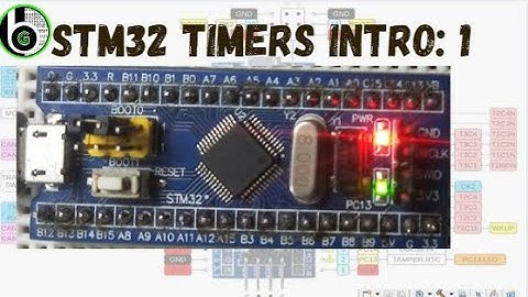 Timer Intro in STM32 : Time base unit || Blue pill || TIMER1 ||TIMER2 ||Timer delay||ARM ||embeddedC