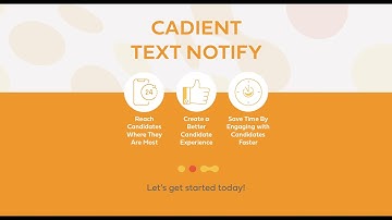 Cadient Text Notify Demo