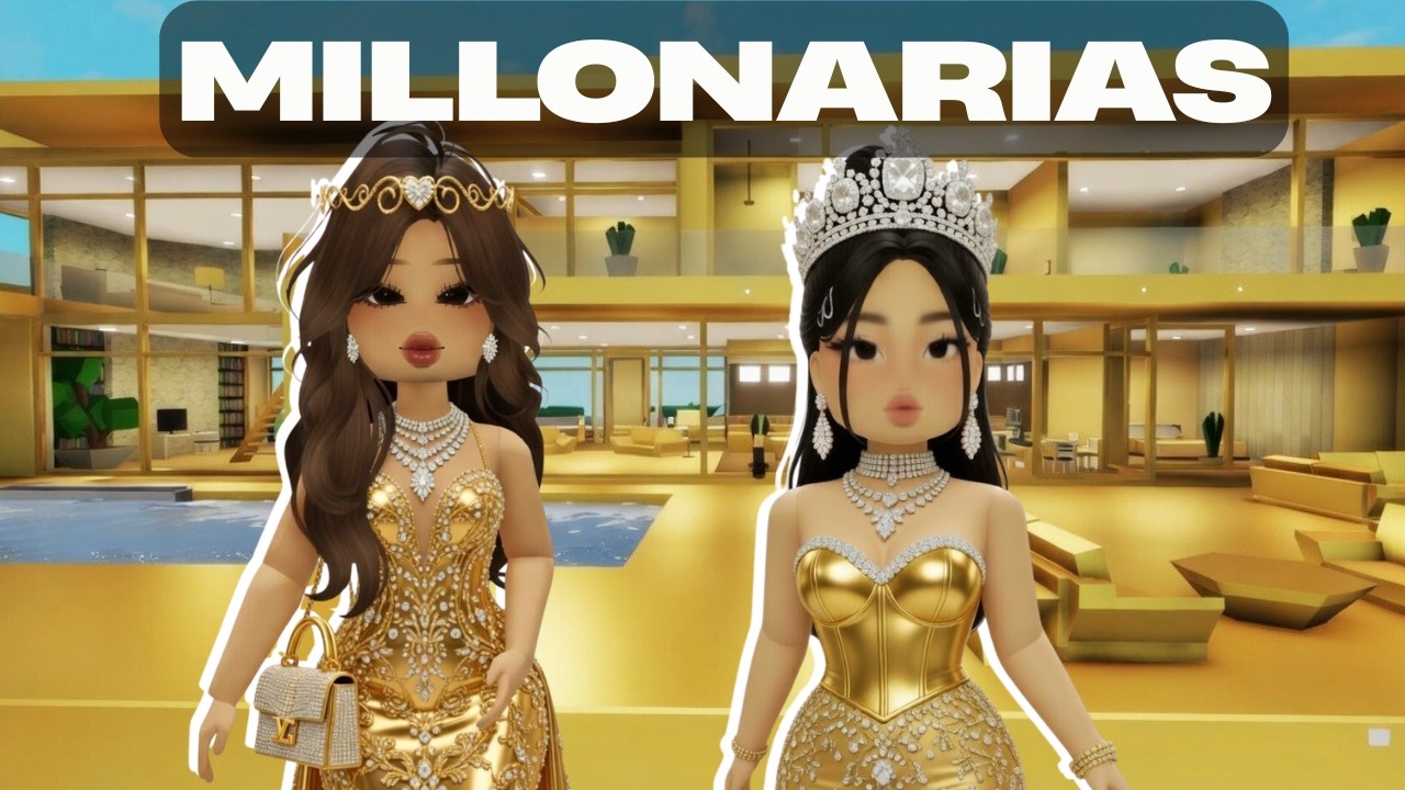 ¡24 HORAS siendo MILLONARIOS en Brookhaven!