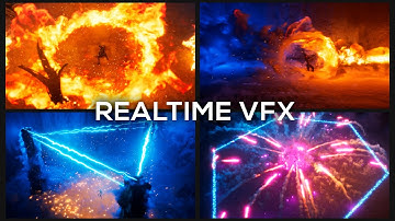 Unreal 5.7 Niagara VFX Simulation Free Course for Beginners: Fire, Smoke, Force Field, Lightning