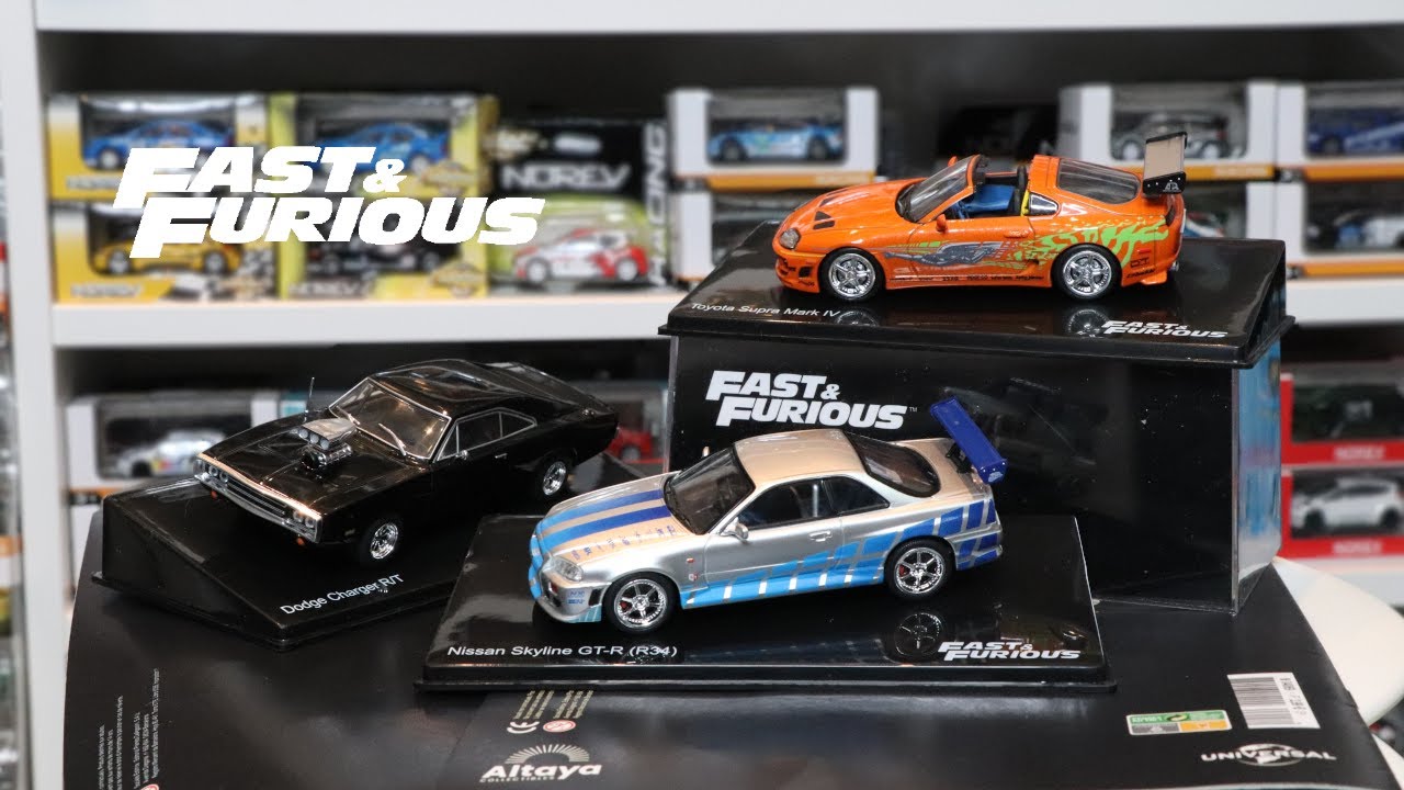 Fast & Furious, la nouvelle collection miniature Altaya au 1/43