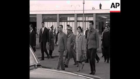 SYND 22 12 63 ZHOU ENLAI ARRIVES TO ALGIERS FOR TALKS WITH BEN BELLA - DayDayNews