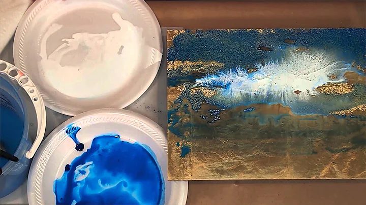 Acrylic Painting Techniques on Gold Leaf (preview)