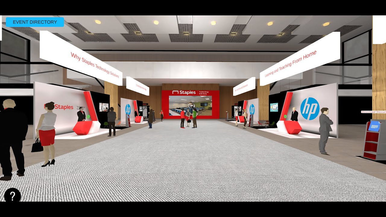 Staples Virtual Exhibition YouTube