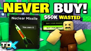 Do NOT Buy This Power-Up In Tower Defense X.. It Is A Scam! | ROBLOX