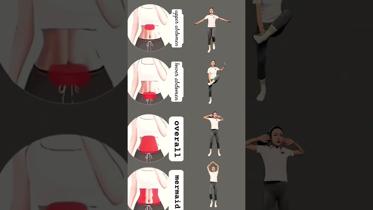 Get abs at home!!Even the slightest movement is better than lying flat❗ 