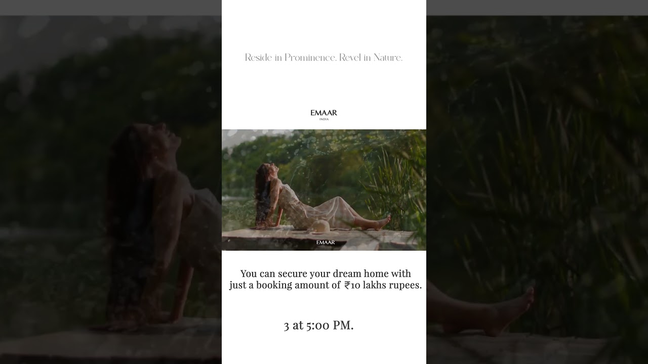 Emaar 62 new launch | Emaar Urban Oasis Sector 62 | 3 & 4 BHK Emaar luxury home in Gurgaon.