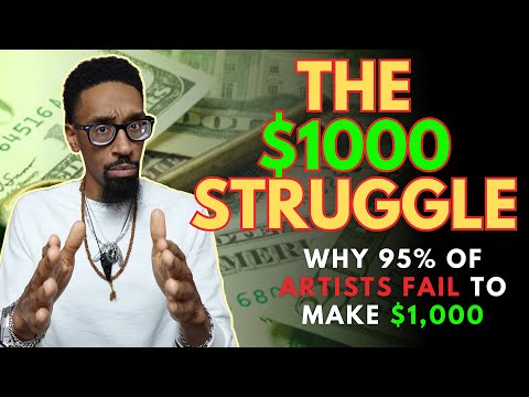 Why 95% of artists fail to make their first $1,000