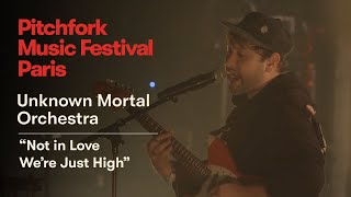 Unknown Mortal Orchestra Not In Love Were Just High Pitchfork Music Festival Paris 2018