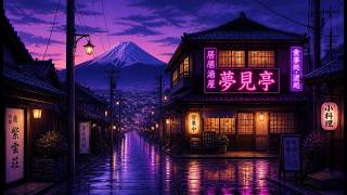 Late Night Tokyo Rain 🌙 Peaceful Lofi Hip Hop for Sleep & Stress Relief
