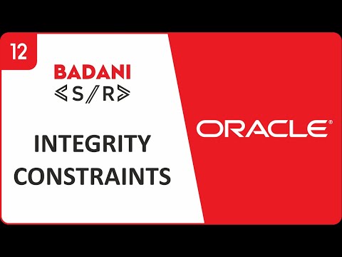 #12 Integrity Constraint