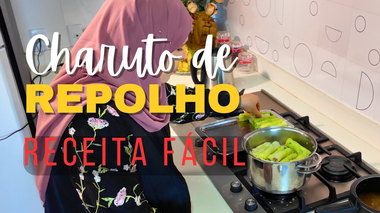 Charuto de repolho recheado - Receita Super Fácil