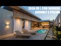 CASA EM L COM PISCINA + ÁREA GOURMET | PROJETO COMPLETO #casaeml #áreagourmet