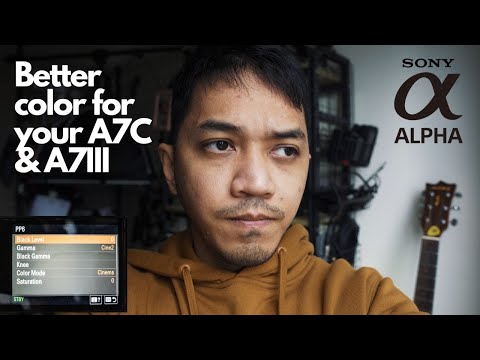 How to get BETTER COLOR with your SONY A7C & A7III