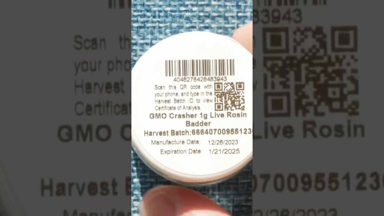 GMO Crasher Live Rosin Review 😎👍 