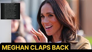MEGHAN FIRES BACK at UK Media &amp; Royals MELT DOWN over her Partnership —Top CEO praises her