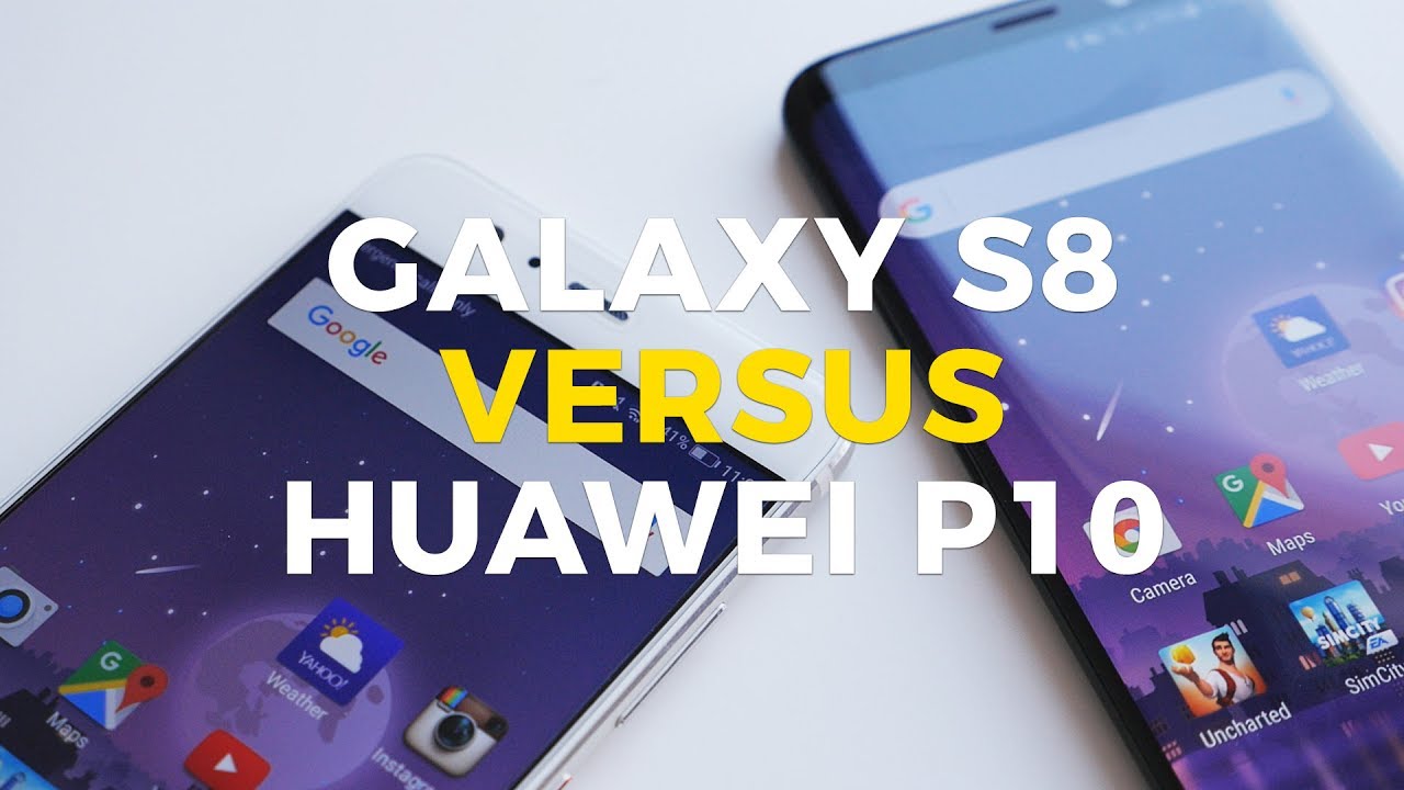 Samsung Galaxy S8 versus Huawei P10: speed test