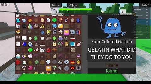 How To Get Four Colored Gelatin Find The FTBC Characters