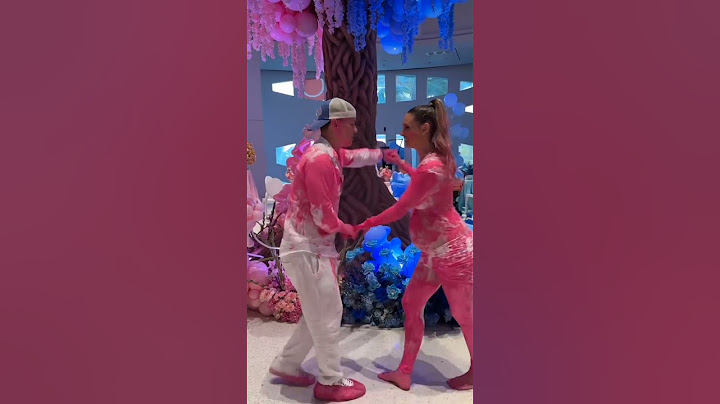 The dress with which Belinda overshadowed Lele Pons at her baby's gender reveal party