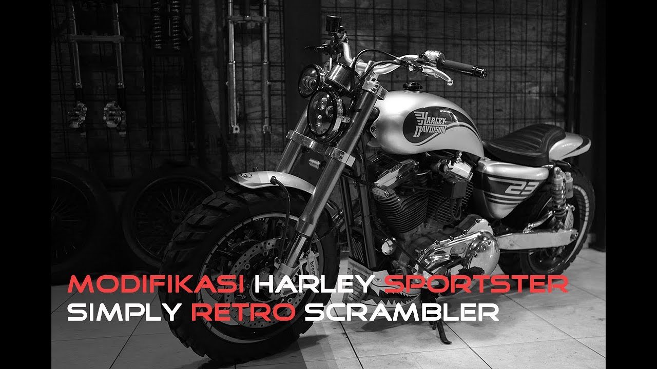 Modifikasi Harley Sportster Xl 1200