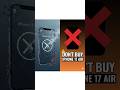 Don't Buy I phone 17 air: 4 Big Problems #shorts #smartphone #unboxing #pubg