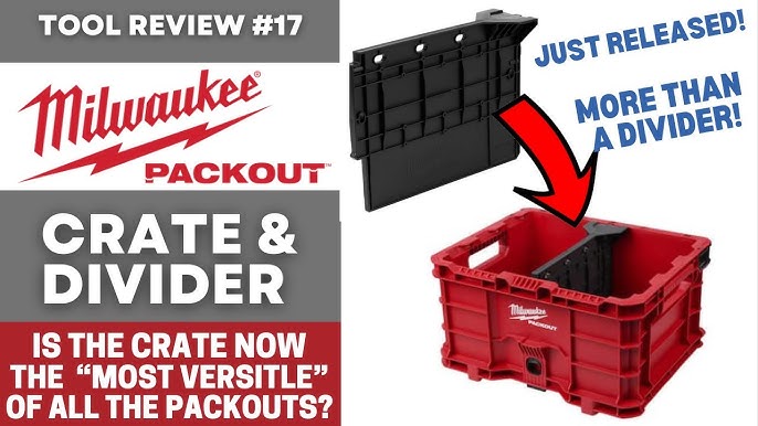 Milwaukee PACKOUT Tool Tray with Quick Adjust Dividers 48-22-8045 - The  Home Depot