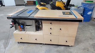 Table Saw Workstation