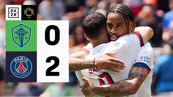 Seattle Sounders vs Paris Saint Germain (0-2) | Resumen | Highlights Mundial de Clubes FIFA 2025™