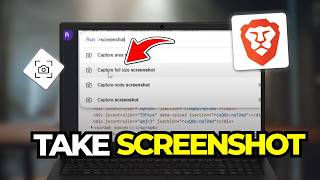 How To Take A Full Page Screenshot In Brave Browser (Tutorial 2026) screenshot 5