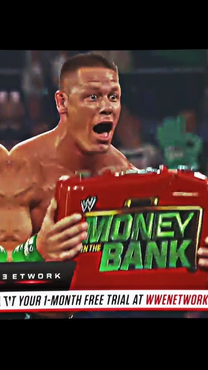 John Cena Win Money Inthe Bank 2014 Will John Cena Win Money In The Bank By Mistake 🤔 #wwe #moneyinthebank