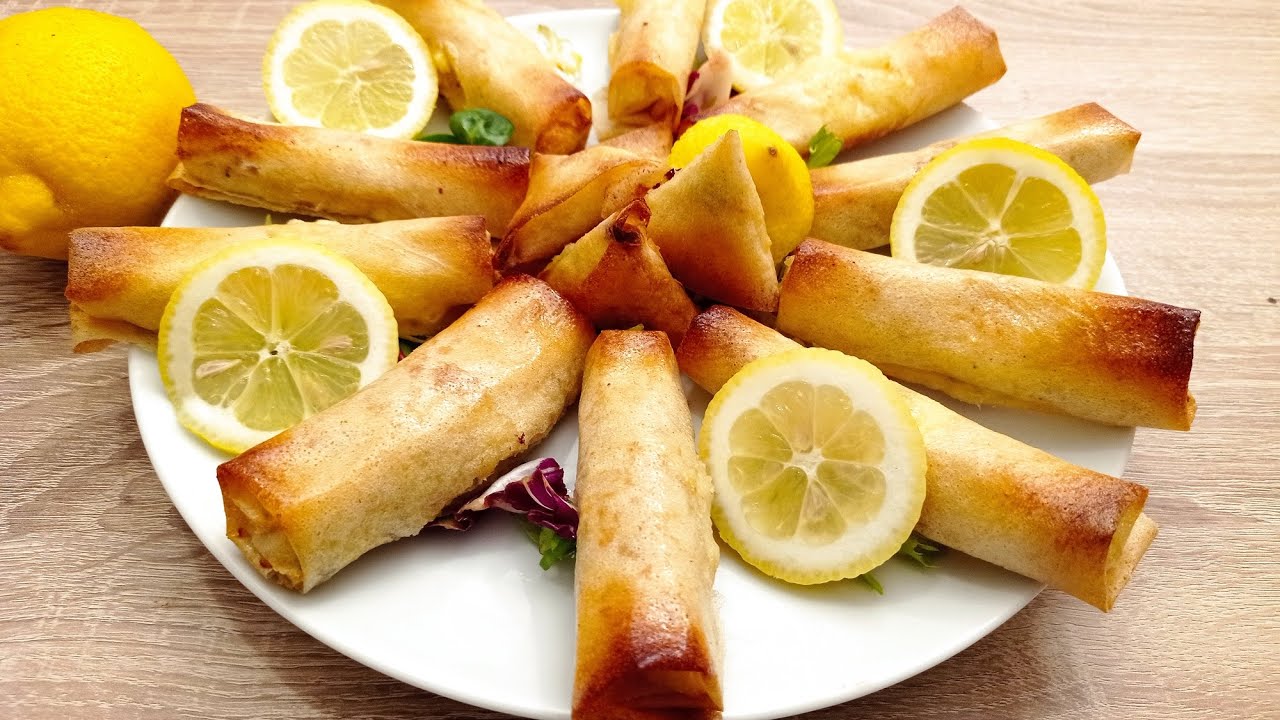 🌙 بريك صوابع في الفرن بالريقوتة  سهل و سريع التحضيرلشهر رمضان