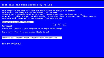 PelDox ransomware removal video [.lczx file virus].