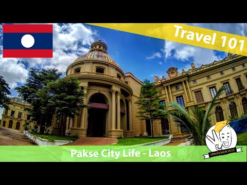 Walking in an Underground Tunnel to Pakse, Laos Intro – with Professor Pete