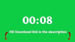 10 seconds countdown timer green screen with sound effect no music green screen 10 Seconds Countdown Timer With Sound Effect Green Screen Timer No Copyright
