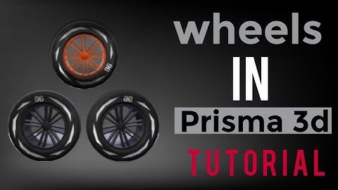 Prisma3d : Make wheels in 5 min #prisma3dtutorial#tutorial