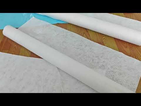 China factory provides free polyester bonded felt roll samples for cotton