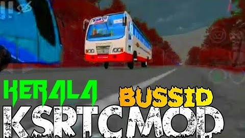 Bussid Kerala , Ksrtc Minnal Mod | Bus simulator Indonesia |