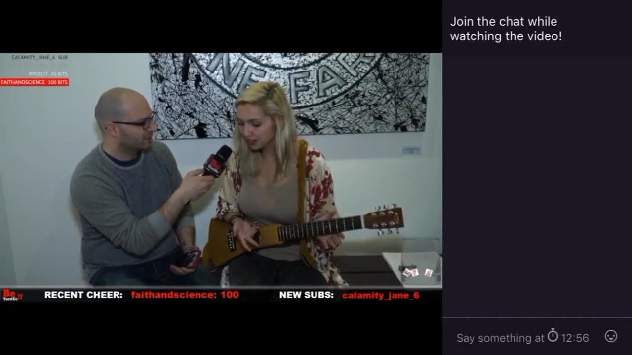 Folk Singer Nell Komlos Performs Dear Soulmate from Dirty at Zepeda Art Show NYC - Michael Artsis