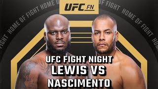 UFC Fight Night LEWIS VS NASCIMENTO PREDICTION | #ufc #ufcfightnight #subscribe #shorts #short