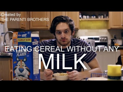 Eating Cereal Without Milk - (Short Comedy Film)