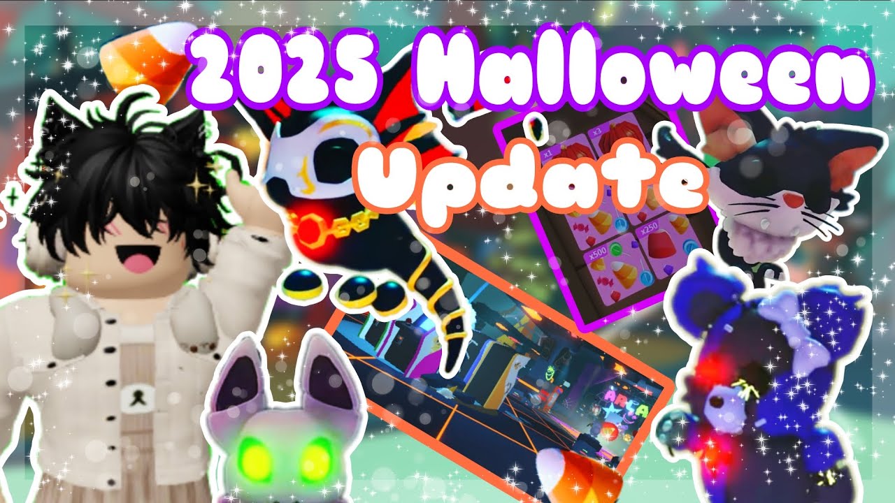 🎃 EXPLORING NEW 2025 HALLOWEEN UPDATE IN ADOPT ME *NEW PETS, ITEMS ...