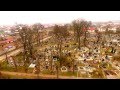 Аерозйомка кладовища в м. Жовква у березенi 2016 року