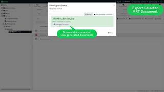 How to Export and View a PRT Document Work Instruction