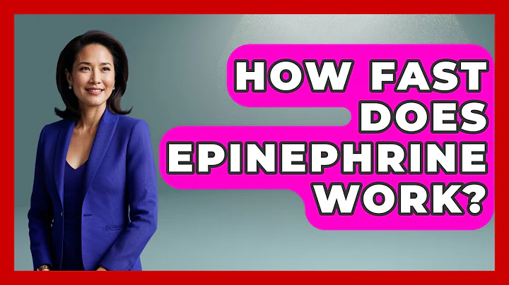 How Fast Does Epinephrine Work? - First Response Medicine