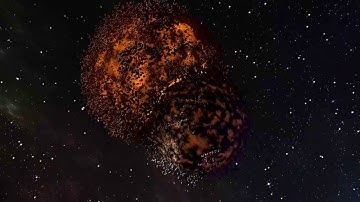 Planets Colliding | Blender Animation