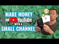 How to Make Money on YouTube with a SMALL CHANNEL!