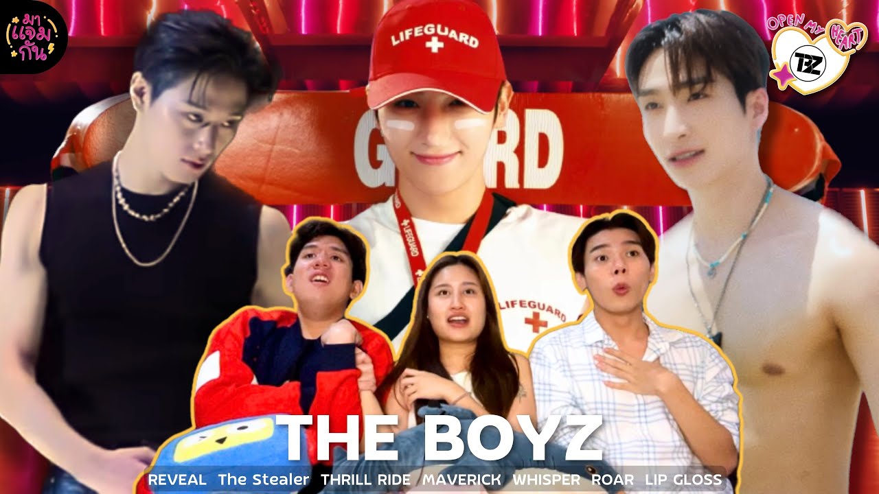 [Open My Heart] EP.6.2 THE BOYZ - The Stealer, THRILL RIDE, WHISPER, ROAR, LIP GLOSS etc. | REACTION