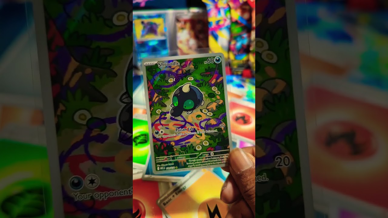 ✨ Card of the Day! Illustration Rare Shroodle 149/132 – Mega Evolutions ✨ 